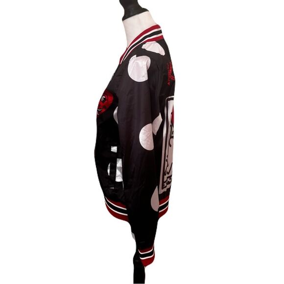 NWT Members Only Keith Haring Black, Red and White Bomber Jacket | M - Picture 3 of 9